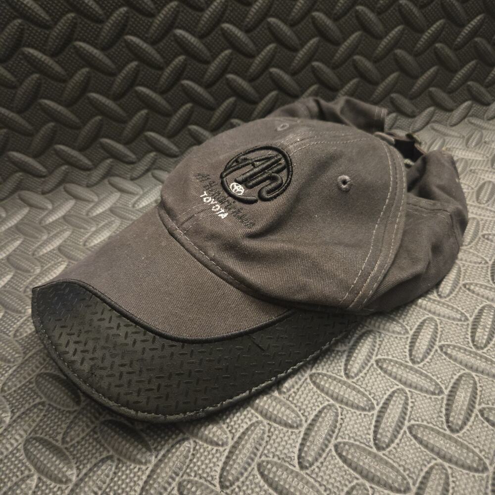 Al Hendrickson Toyota Hat Black Embroidered Logo Cap One Size Adjustable Strap